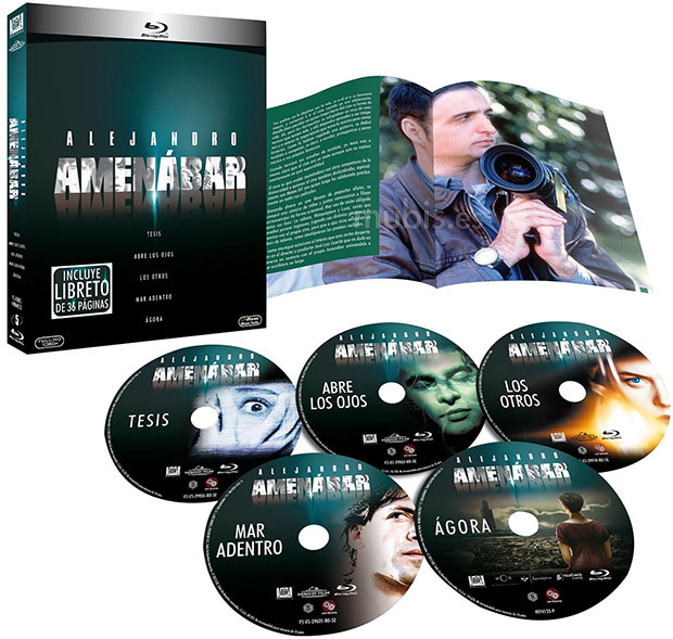 El pack de Alejandro Amenábar en Blu-ray incluirá extras inéditos