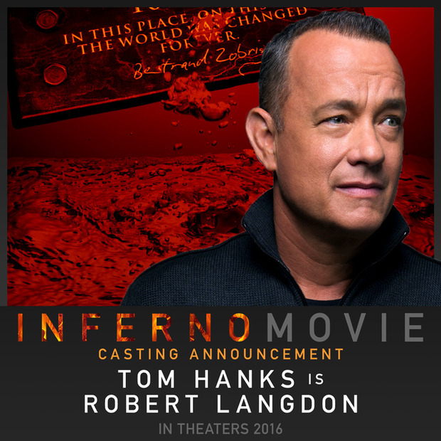 Tom Hanks retoma el papel de Robert Langdon en Inferno 2