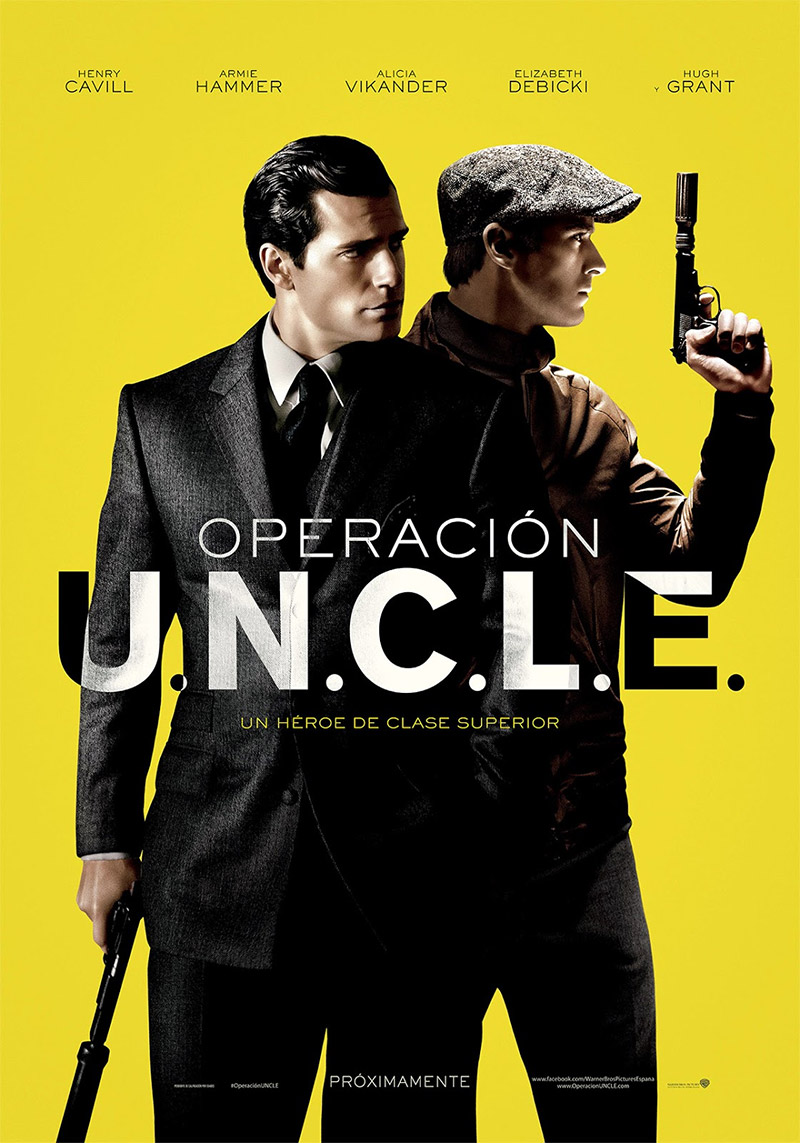 Tráiler y póster de Operación U.N.C.L.E., dirigida por Guy Ritchie