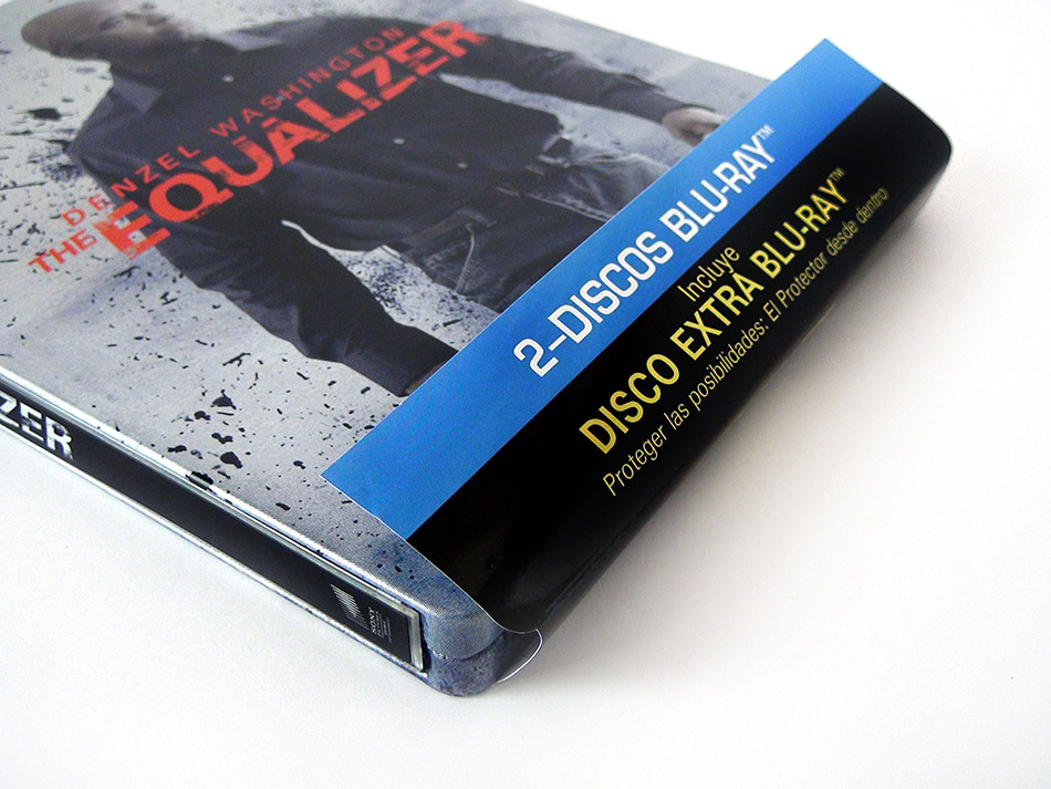Fotografías del Steelbook de The Equalizer: El Protector en Blu-ray 3