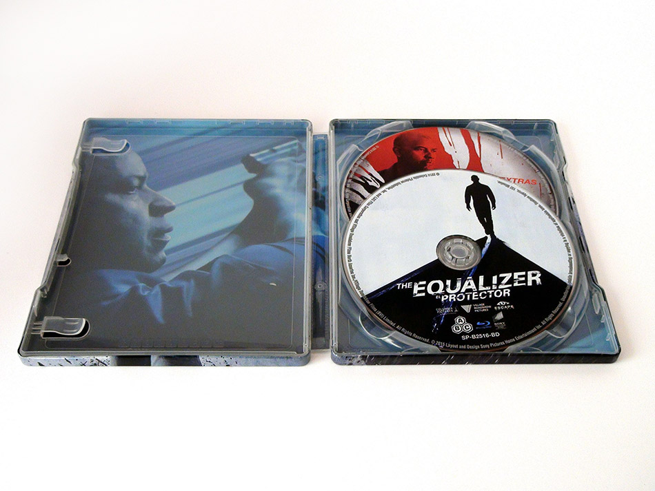 Fotografías del Steelbook de The Equalizer: El Protector en Blu-ray 11
