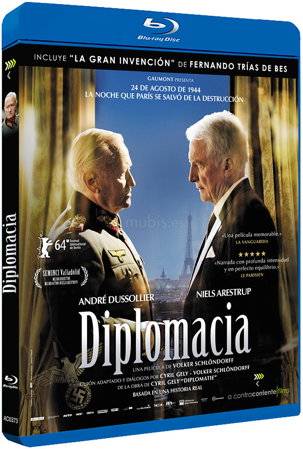 Detalles del Blu-ray de Diplomacia