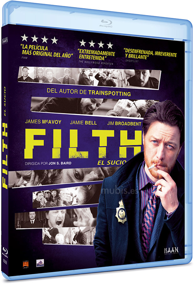 Detalles del Blu-ray de Filth, el Sucio