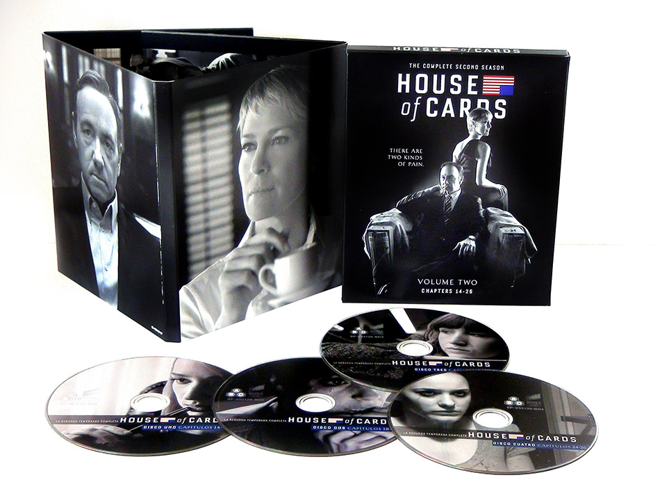Fotografías de la segunda temporada de House of Cards en Blu-ray 16