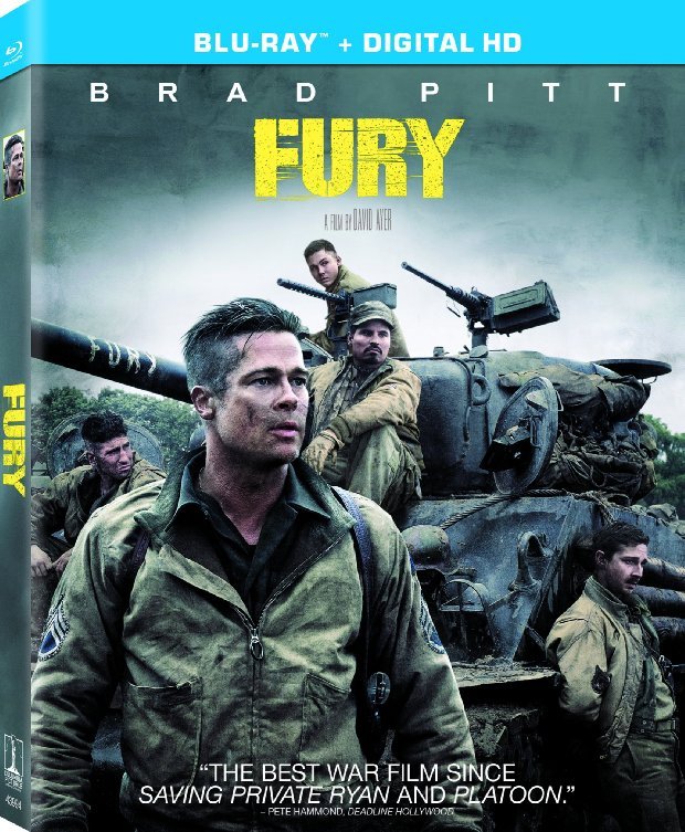 Anuncio oficial de Corazones de Acero con Brad Pitt en Blu-ray 2