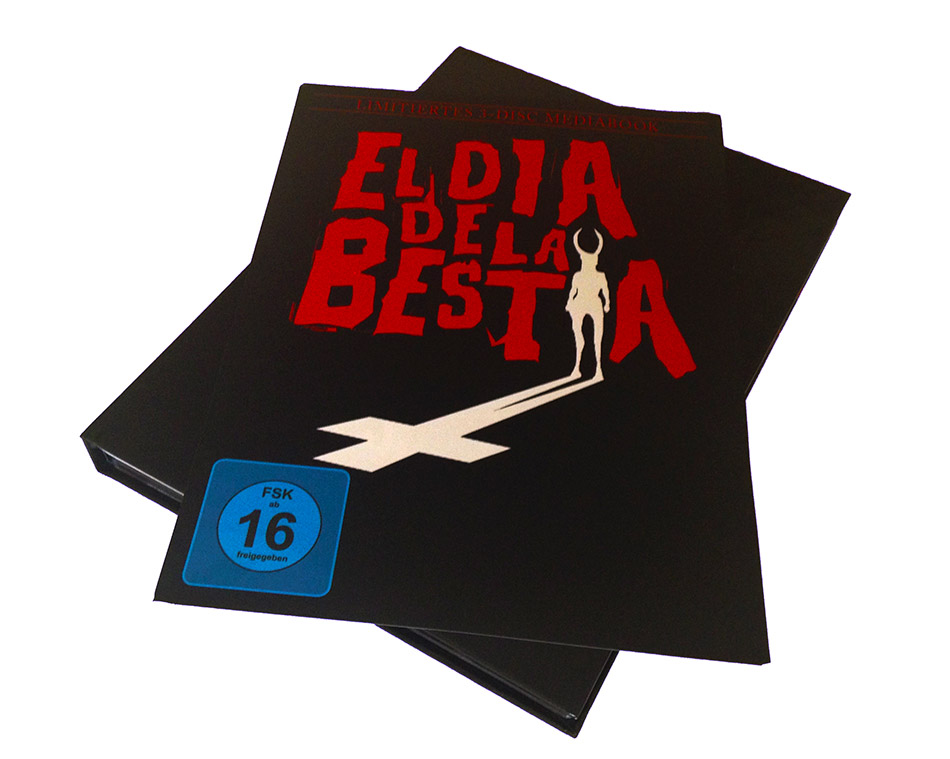 Fotografías del Mediabook de El Dia de la Bestia en Blu-ray (Alemania)