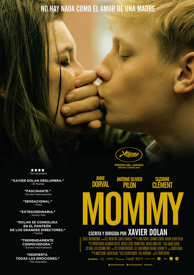 Primeros datos de Mommy en Blu-ray