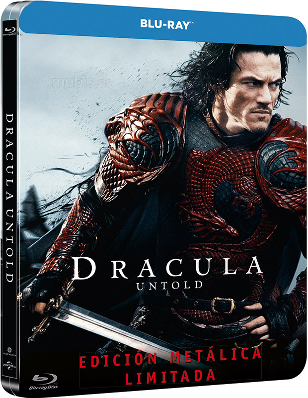 Primeros datos de Drácula - La Leyenda Jamás Contada (Edición Metálica) en Blu-ray