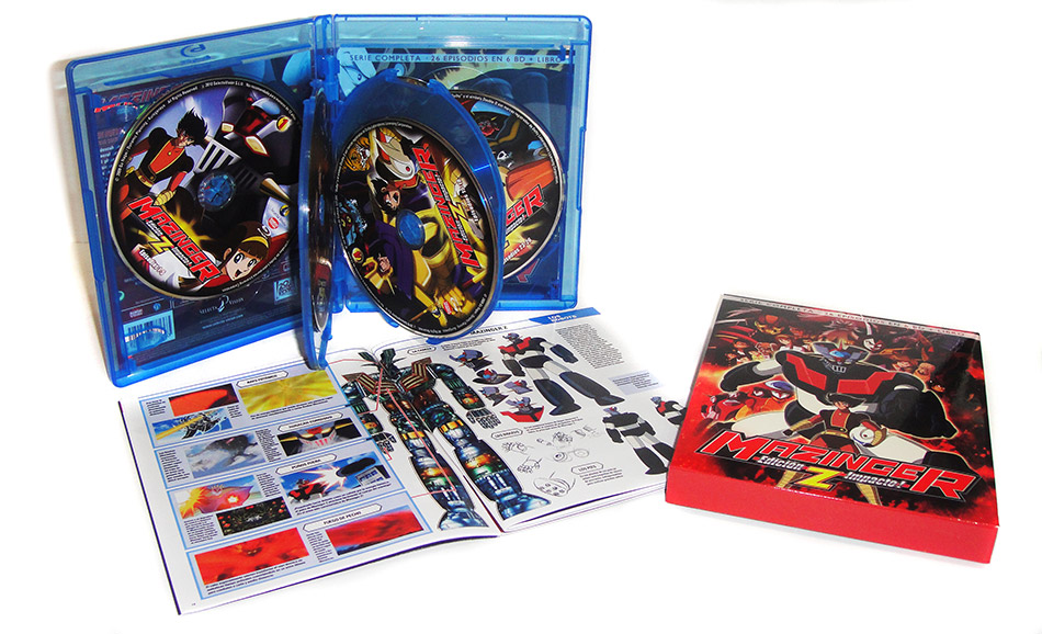Fotografías de la serie completa de Mazinger Z Edición Impacto en Blu-ray 8