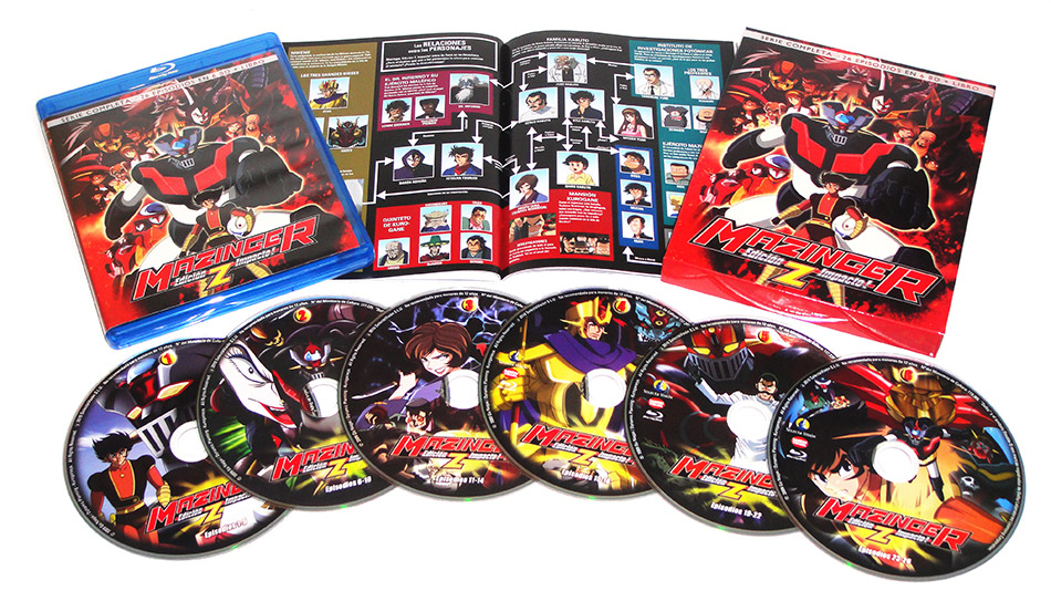 Fotografías de la serie completa de Mazinger Z Edición Impacto en Blu-ray 12