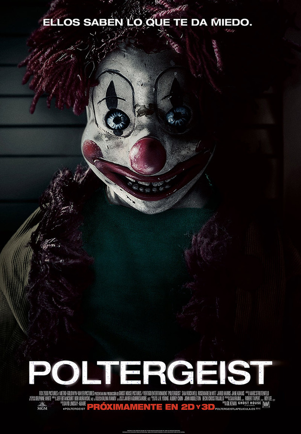 Nuevo póster y fecha de estreno para el remake de Poltergeist 2