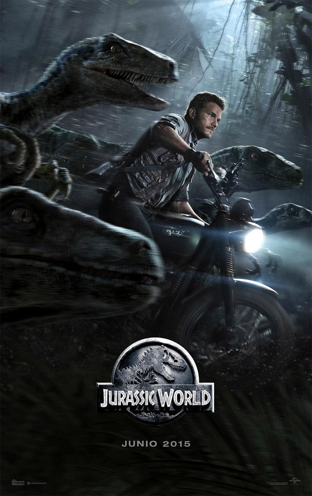 Póster de Jurassic World con Bryce Dallas y tráiler el lunes [actualizado]