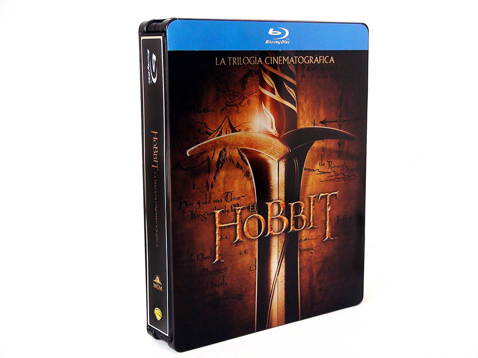 Fotografías del Steelbook con la Trilogía de El Hobbit en Blu-ray 2