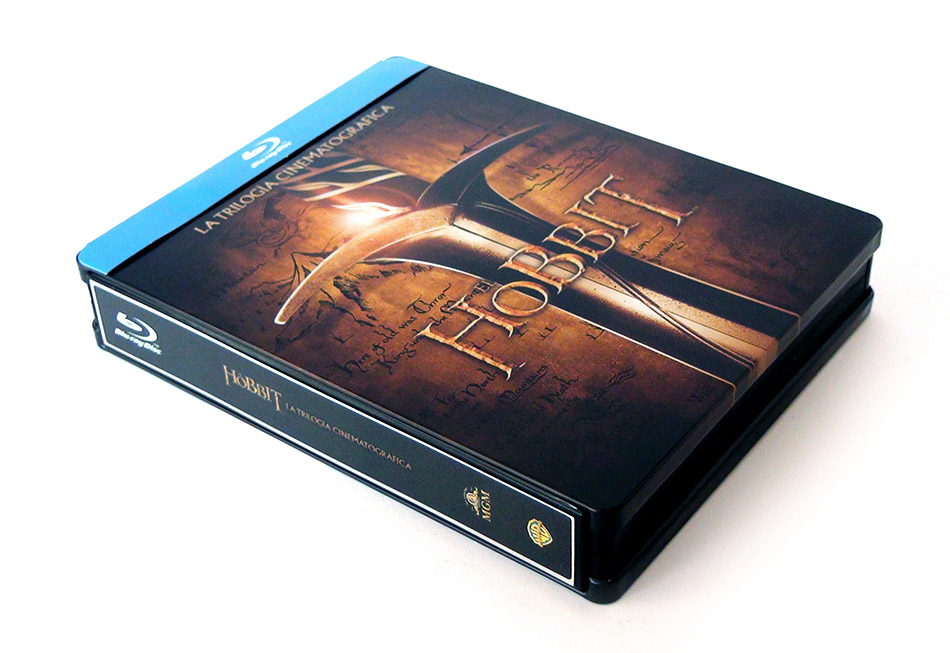 Fotografías del Steelbook con la Trilogía de El Hobbit en Blu-ray 3