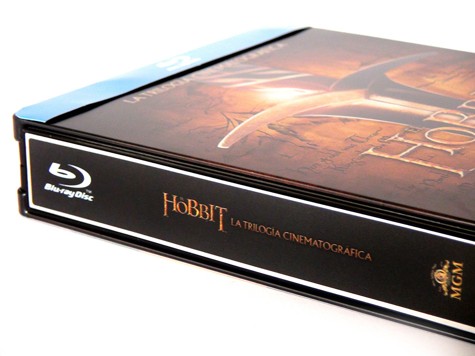 Fotografías del Steelbook con la Trilogía de El Hobbit en Blu-ray 4