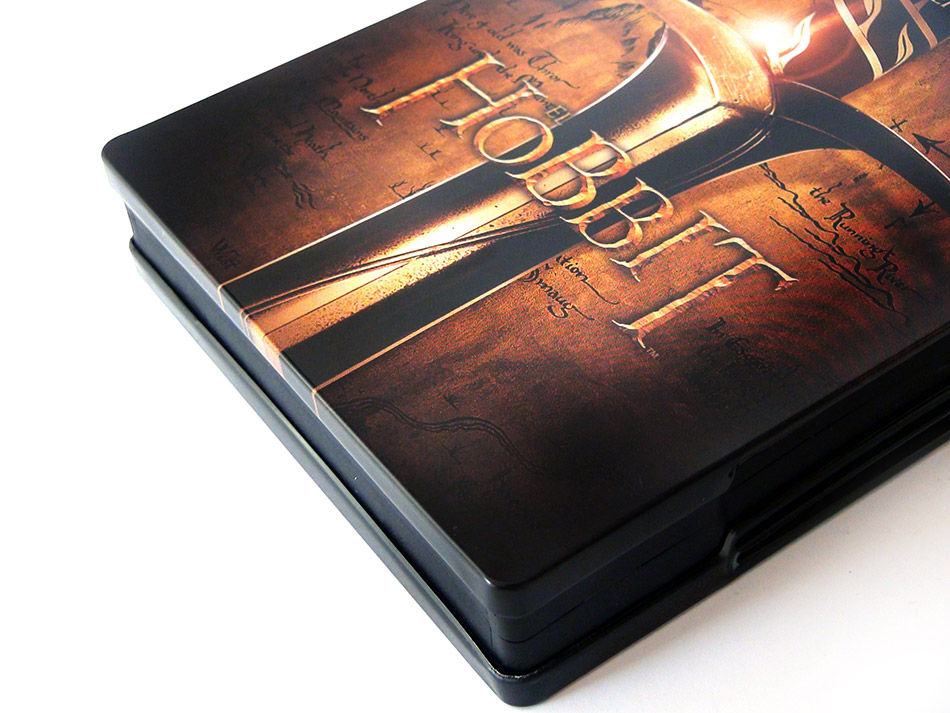 Fotografías del Steelbook con la Trilogía de El Hobbit en Blu-ray 7