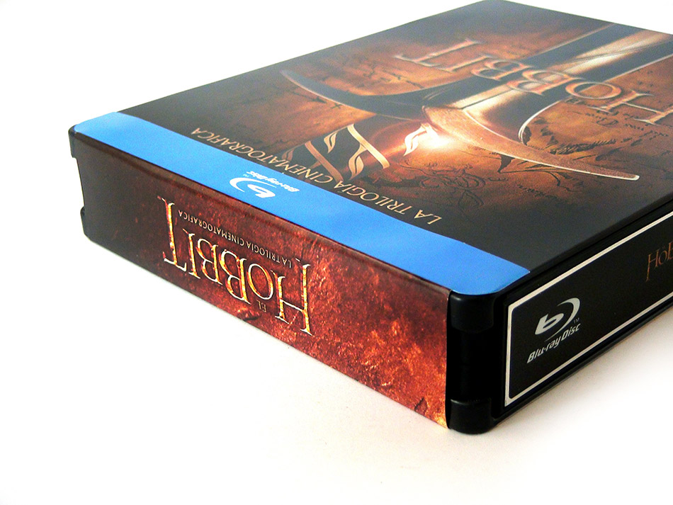 Fotografías del Steelbook con la Trilogía de El Hobbit en Blu-ray 8