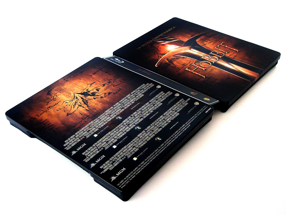 Fotografías del Steelbook con la Trilogía de El Hobbit en Blu-ray 15