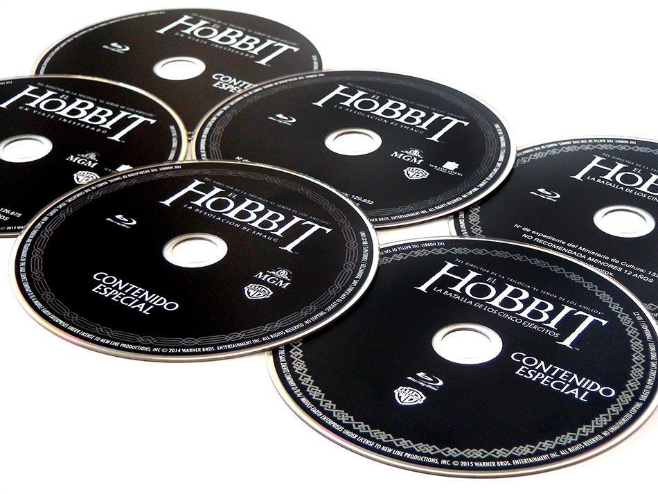 Fotografías del Steelbook con la Trilogía de El Hobbit en Blu-ray 20