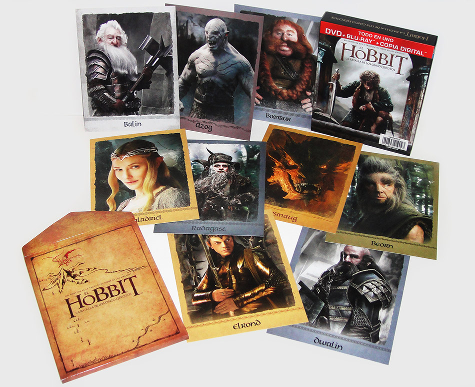 Fotografías de la edición especial de El Hobbit: La Batalla de los Cinco Ejércitos en Blu-ray 11