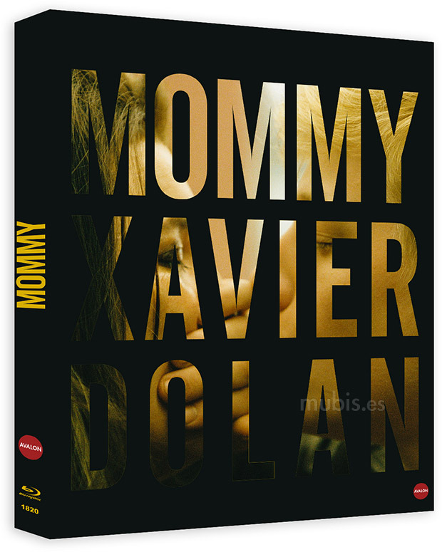 Diseño de la carátula de Mommy - Edición Coleccionista en Blu-ray