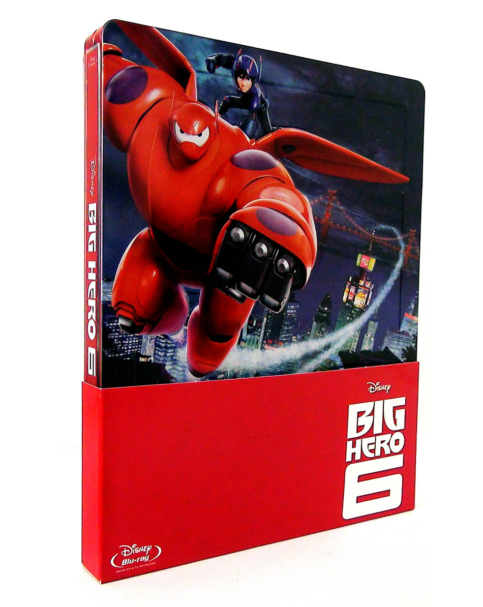 Fotografías del Steelbook de Big Hero 6 en Blu-ray 1