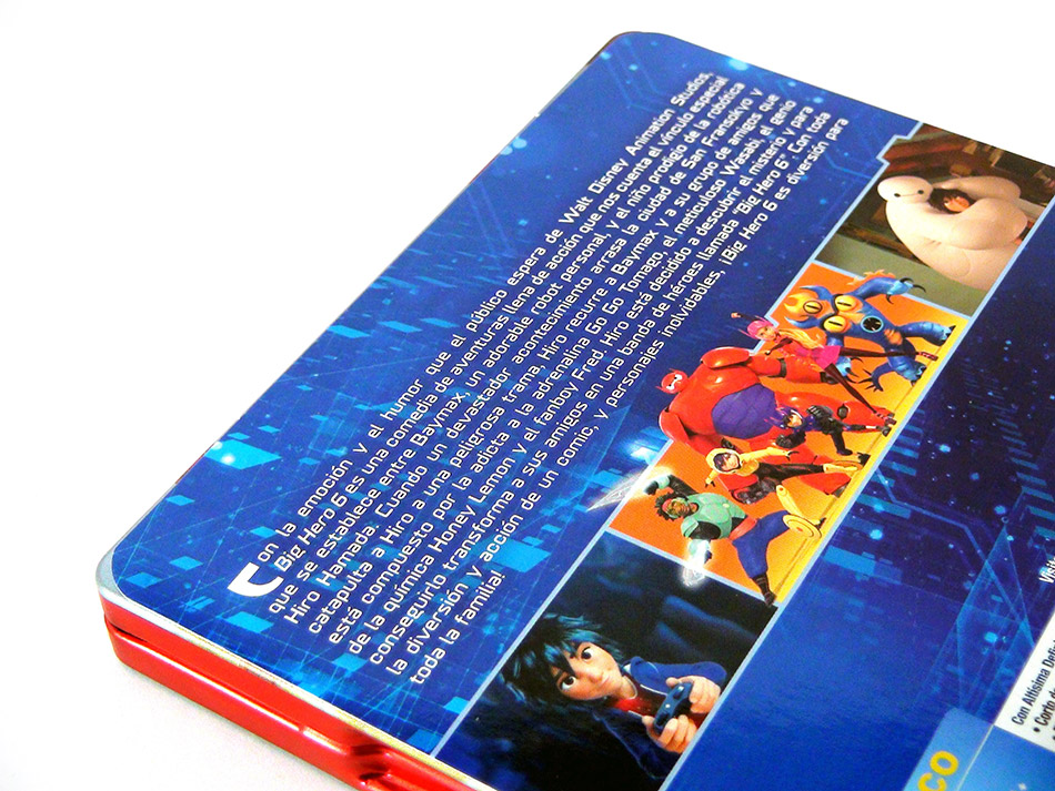 Fotografías del Steelbook de Big Hero 6 en Blu-ray 3