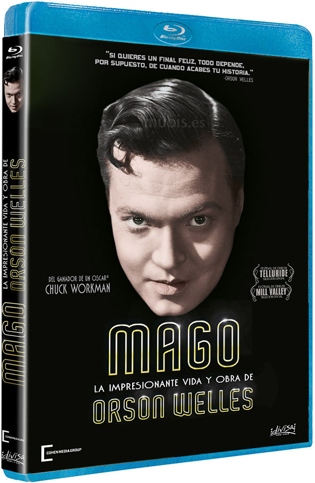Primeros datos de Mago: La Impresionante Vida y Obra de Orson Welles en Blu-ray