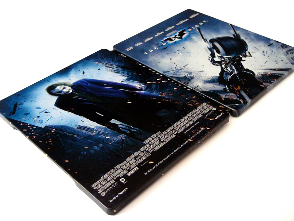 Fotografías del Steelbook de El Caballero Oscuro en Blu-ray 10
