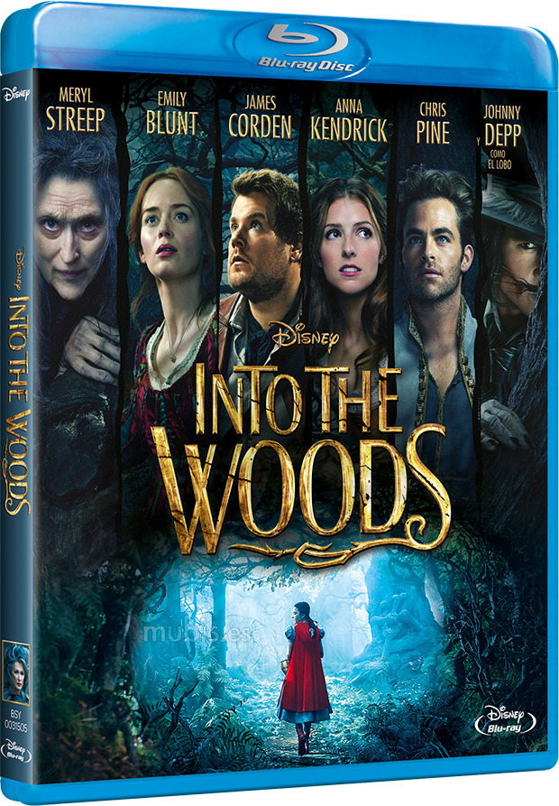 Desvelada la carátula del Blu-ray de Into the Woods
