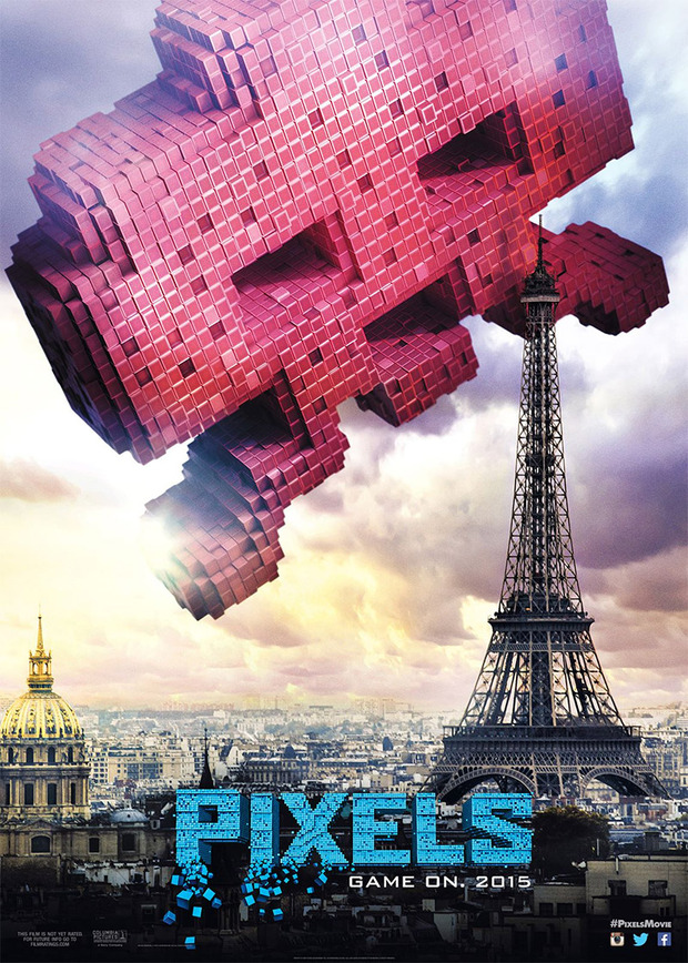 Tráiler final de Pixels, dirigida por Chris Columbus