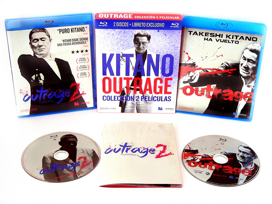 Fotografías del pack Kitano Outrage en Blu-ray 18