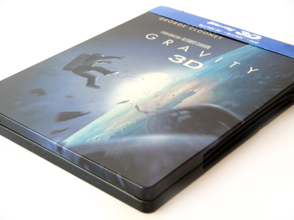 Fotografías del Steelbook de Gravity en Blu-ray 3D y 2D) 3