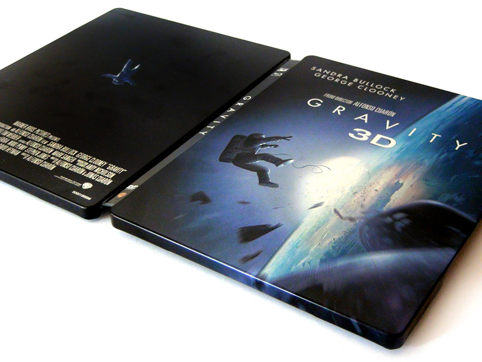 Fotografías del Steelbook de Gravity en Blu-ray 3D y 2D) 10