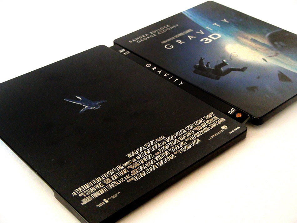 Fotografías del Steelbook de Gravity en Blu-ray 3D y 2D) 11