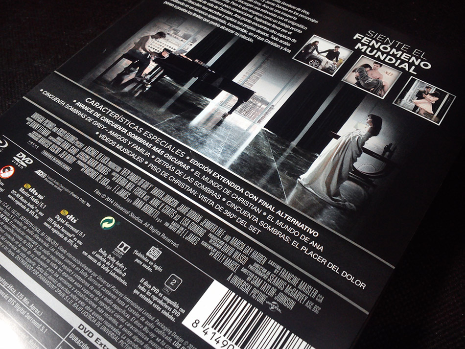 Fotografías del Digibook de Cincuenta Sombras de Grey en Blu-ray 4