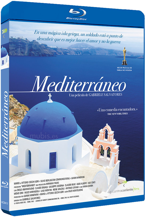 Datos de Mediterráneo en Blu-ray