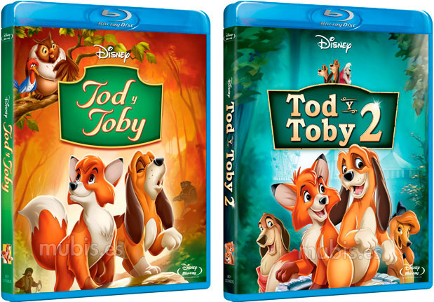 Carátula del Blu-ray de Tod y Toby