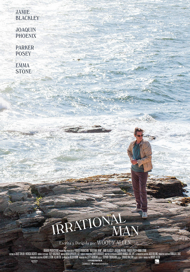 Tráiler y póster de Irrational Man, dirigida por Woody Allen