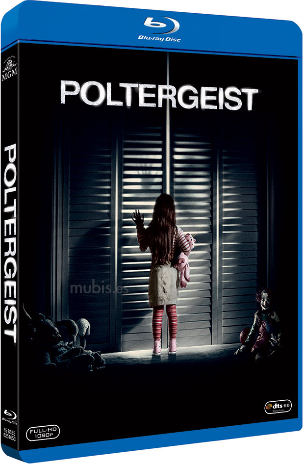 Diseño de la carátula de Poltergeist en Blu-ray