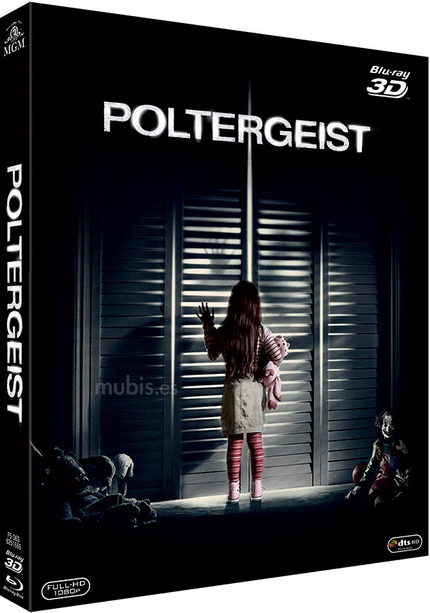 Diseño de la carátula de Poltergeist en Blu-ray
