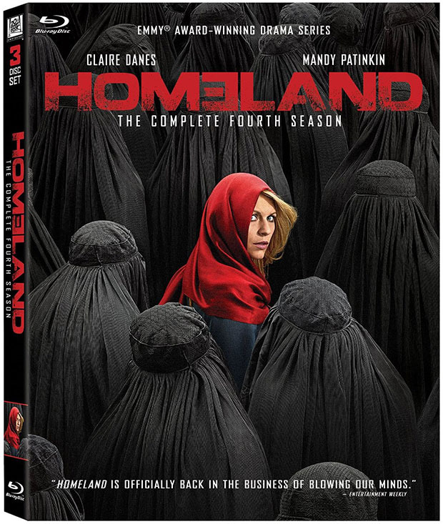 Anuncio oficial del Blu-ray de Homeland - Cuarta Temporada