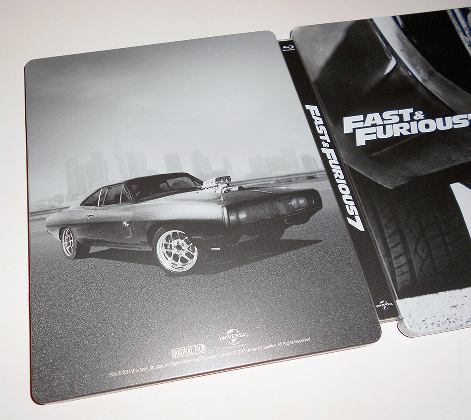 Fotografías del Steelbook de Fast & Furious 7 en Blu-ray 8