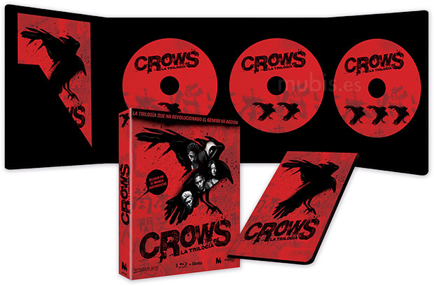 La Trilogía Crows en Blu-ray disponible en octubre en Digipak