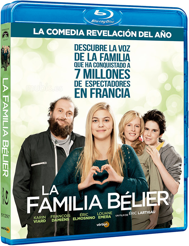 Detalles del Blu-ray de La Familia Bélier