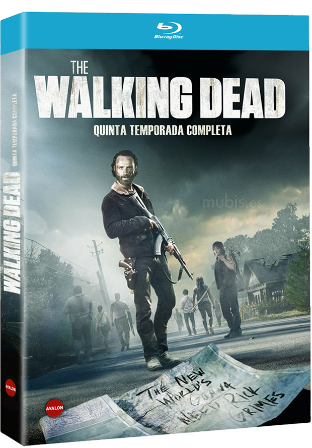 Desvelada la carátula del Blu-ray de The Walking Dead - Quinta Temporada