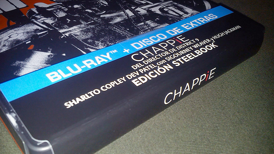 Fotografías del Steelbook de Chappie en Blu-ray 2