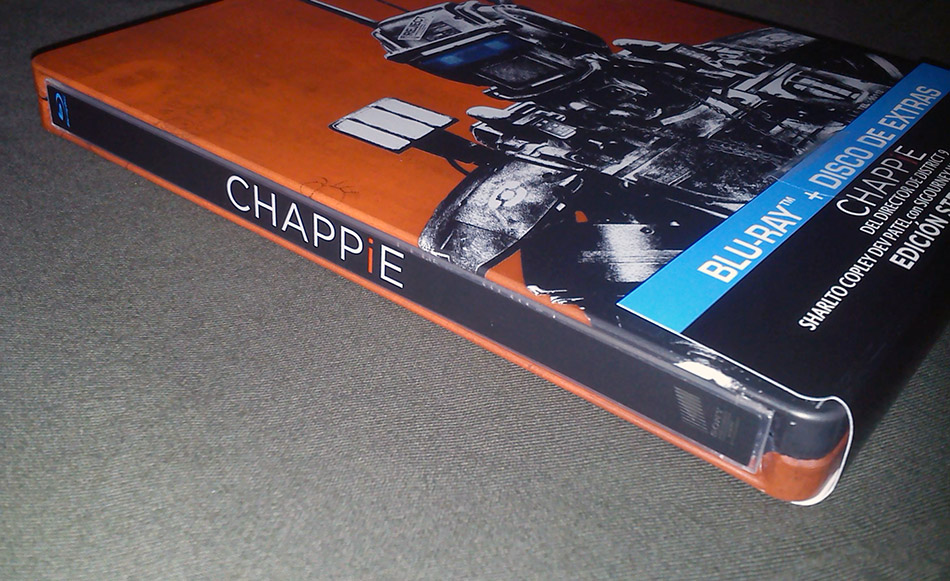 Fotografías del Steelbook de Chappie en Blu-ray 3