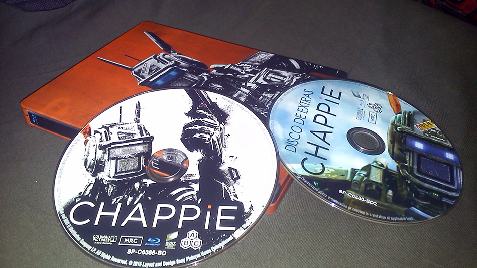 Fotografías del Steelbook de Chappie en Blu-ray 14