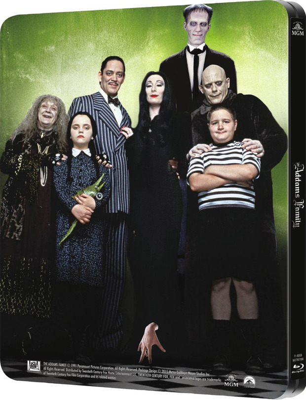 Steelbook de La Familia Addams en Blu-ray, inédita en España 3